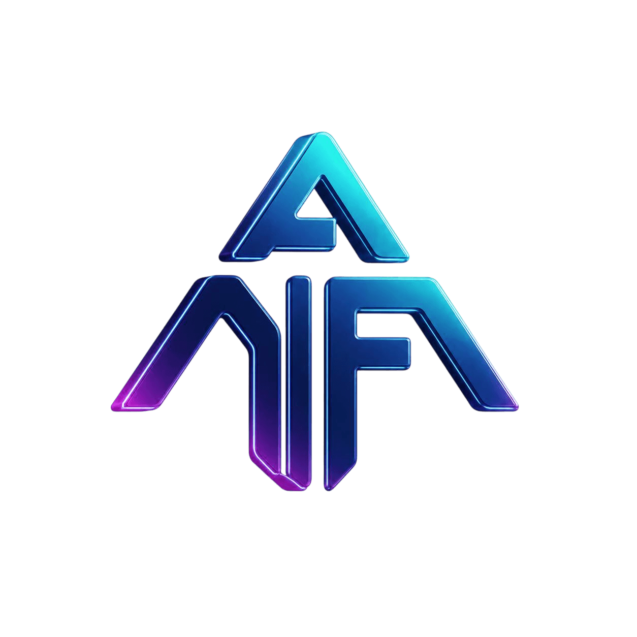 AI Made for All — 3D logo